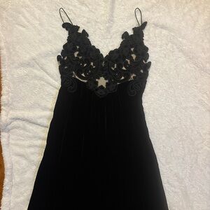 Zimmermann Black Lace Dress